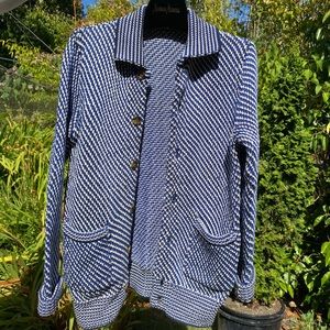 L.L Bean Norwegian sweater cardigan